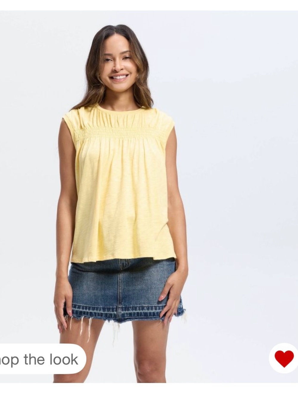 Universal Thread Smocked Short Sleeve Shirt